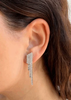 Lost In Love Drop Earrings ★ Silver