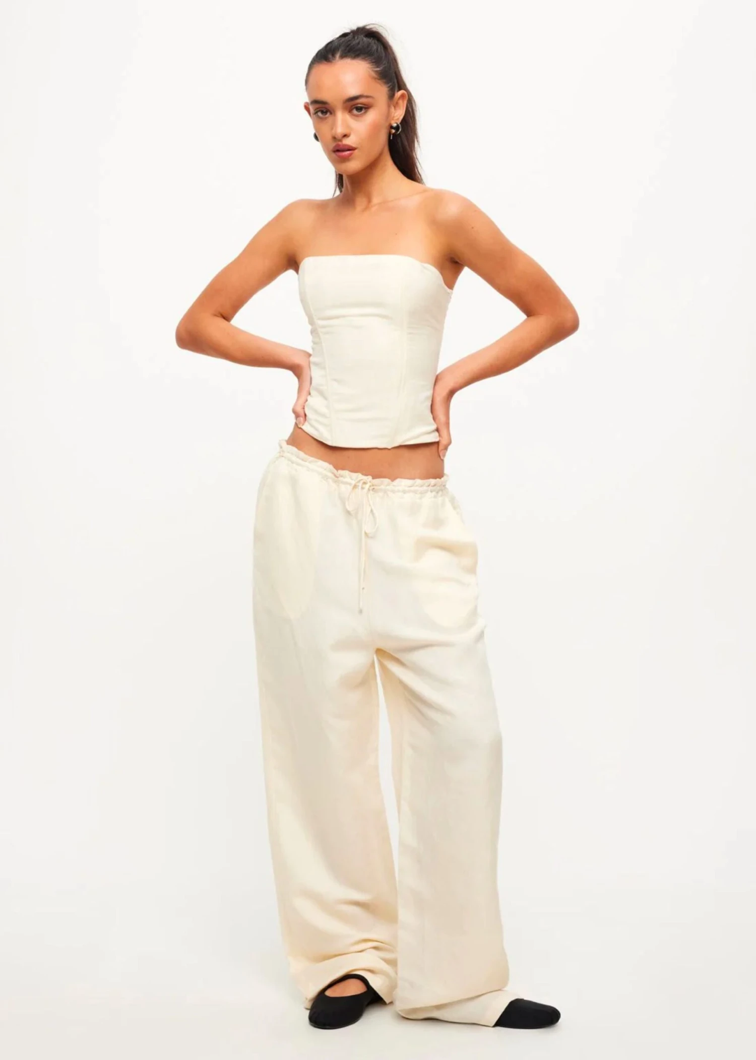 Lioness La Palma Pants ★ Cream 1 Lioness La Palma Pants ★ Cream