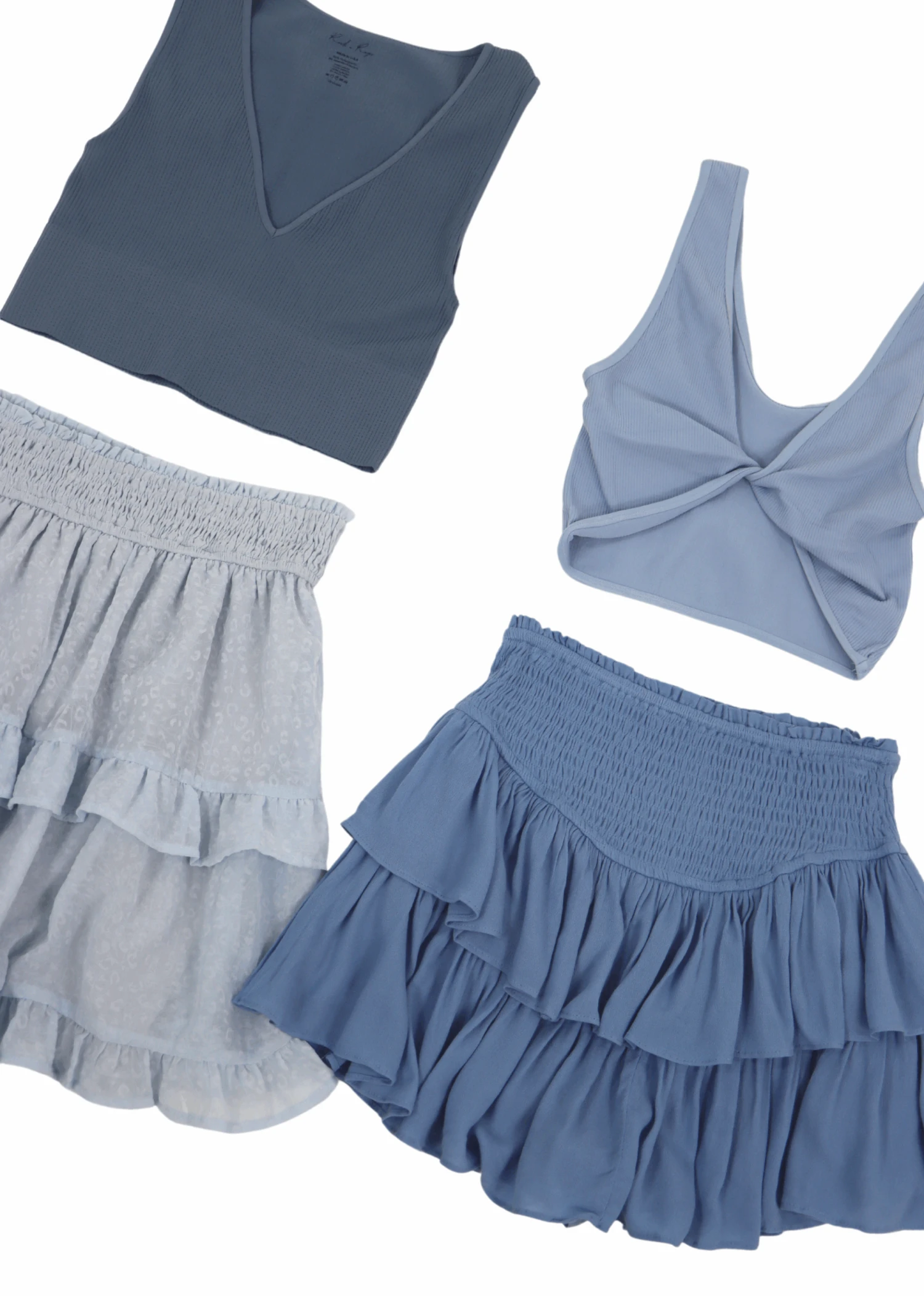 Tanks & Skirts Bundle ★ Blues 2 Tanks & Skirts Bundle ★ Blues - Image 2
