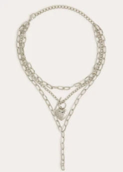 Break My Heart Necklace ★ Silver