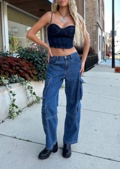 Checkmate Corset Top ★ Dark Wash 17 Checkmate Corset Top ★ Dark Wash -Tops To Skirt Sales Store E36D9DFC BBDA 4BF5 9FF5 C787A92A6F06