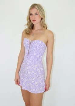 Maybe Next Time Dress ★ Purple Floral -Tops To Skirt Sales Store IMG 0007