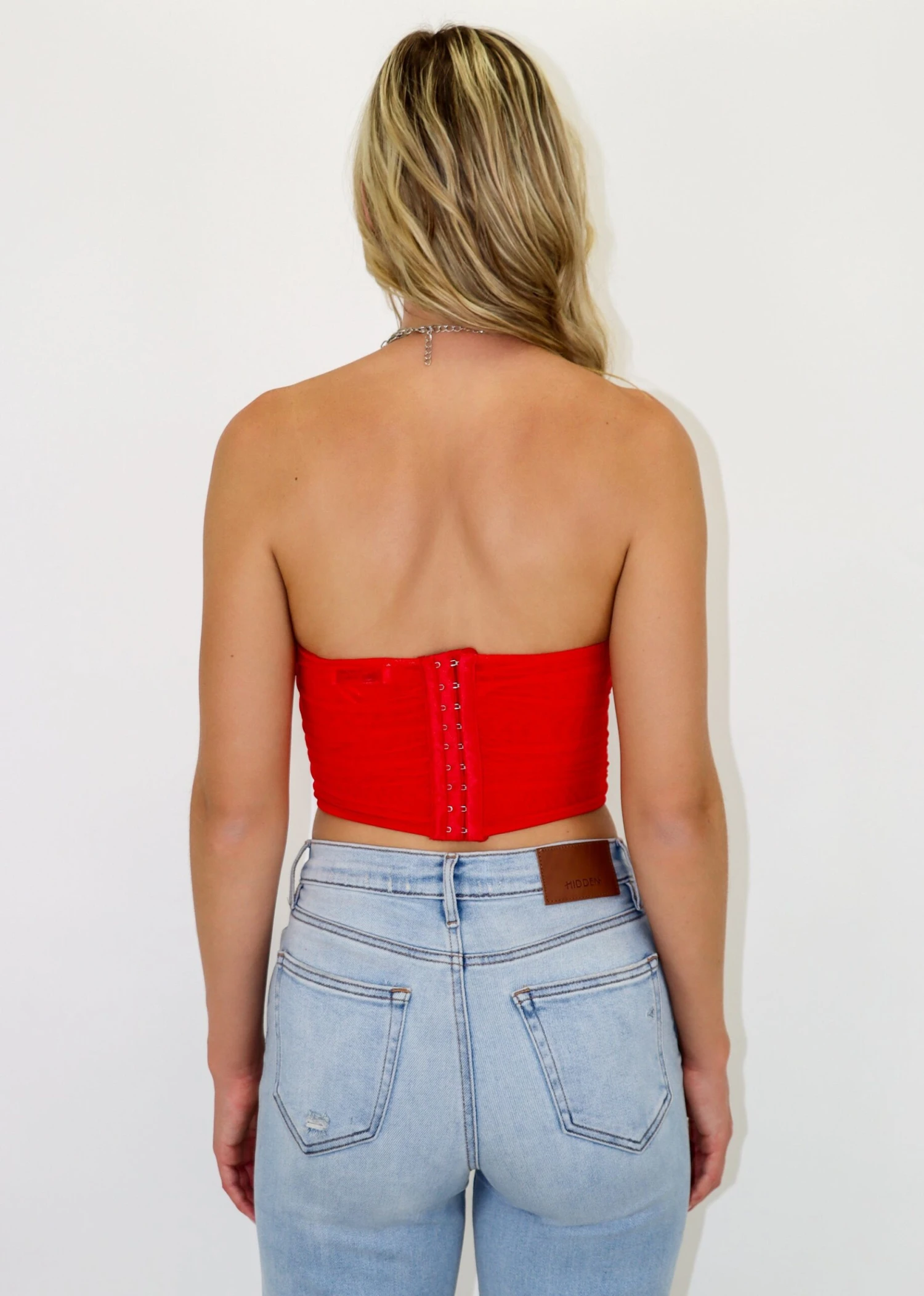 What It Is Corset Top ★ Red 6 What It Is Corset Top ★ Red - Image 6