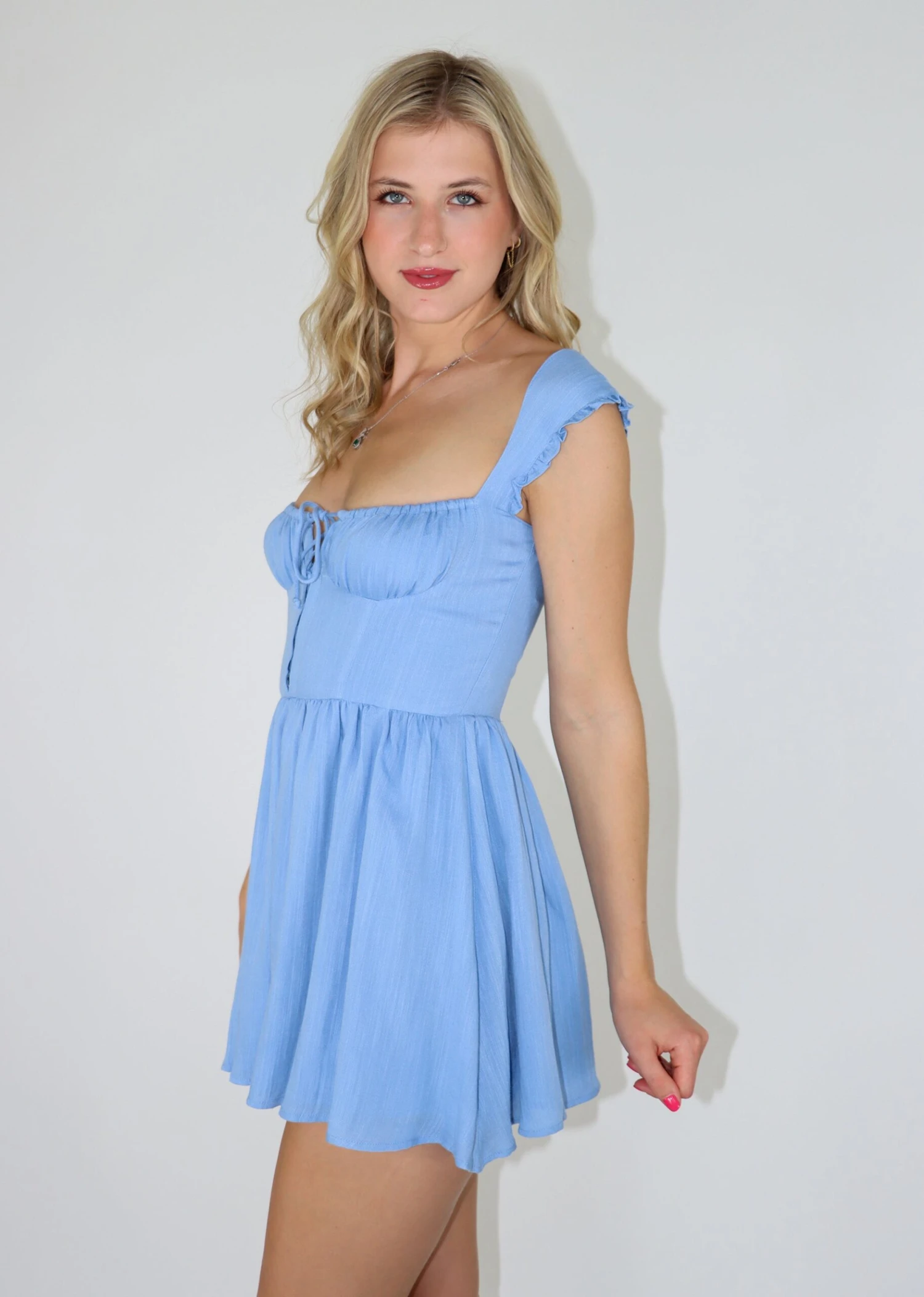 Wish You Well Dress ★ Light Blue 2 Wish You Well Dress ★ Light Blue - Image 2