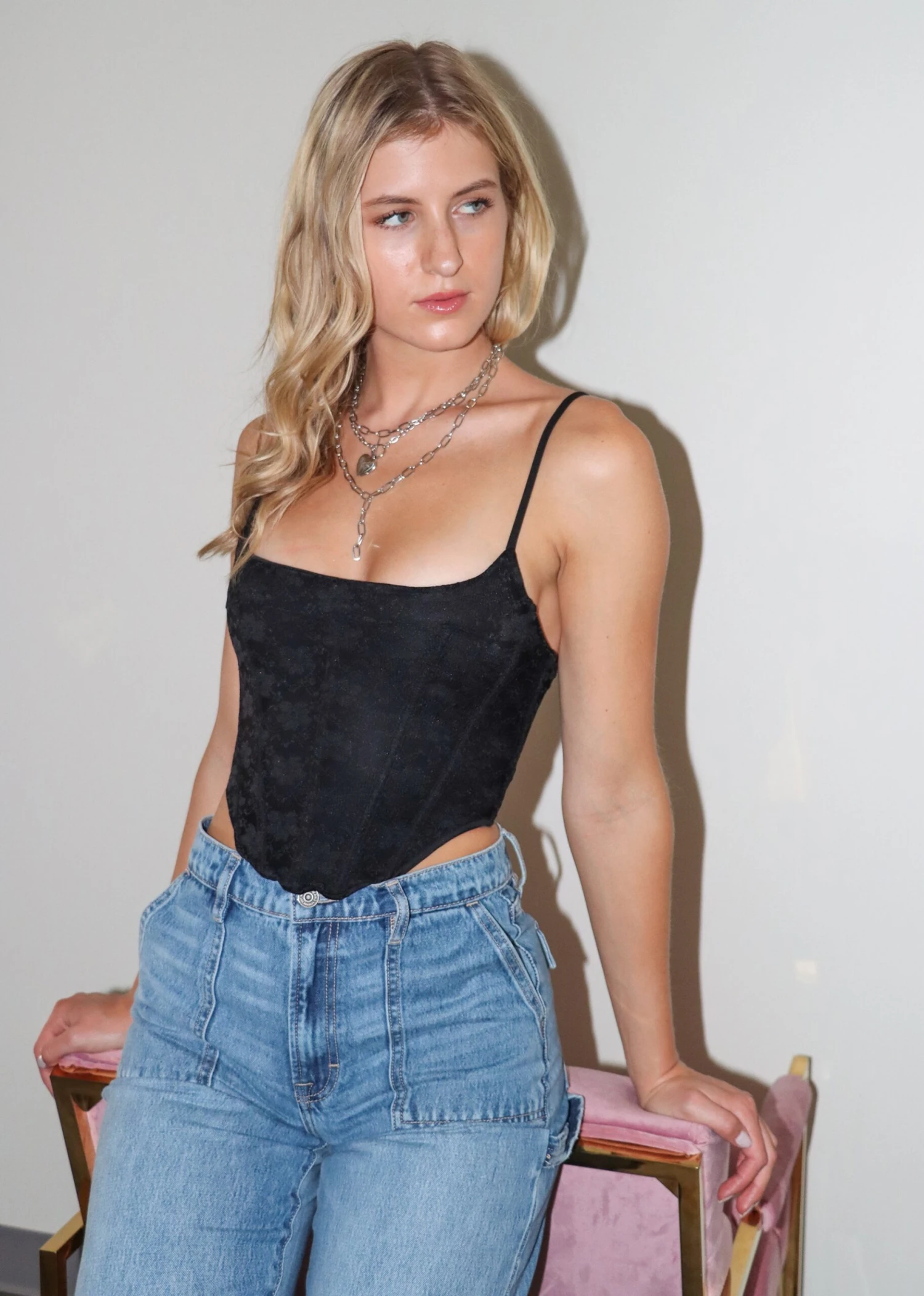 Heated Corset Top ★ Black 1 Heated Corset Top ★ Black