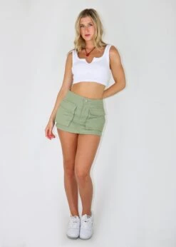 Daylight Skort ★ Green -Tops To Skirt Sales Store IMG 0743