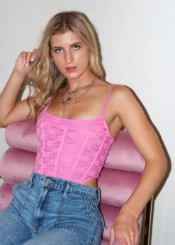 Heated Corset Top ★ Pink -Tops To Skirt Sales Store IMG 0766 9ac88714 2790 48bc bd83 d5c709b63870