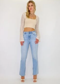 Sweet Relief Jeans ★ Light Wash -Tops To Skirt Sales Store IMG 1205