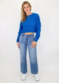 Bluebird Sweater ★ Cobalt Blue 11 Bluebird Sweater ★ Cobalt Blue -Tops To Skirt Sales Store IMG 1247