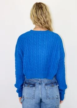 Bluebird Sweater ★ Cobalt Blue 10 Bluebird Sweater ★ Cobalt Blue -Tops To Skirt Sales Store IMG 1279