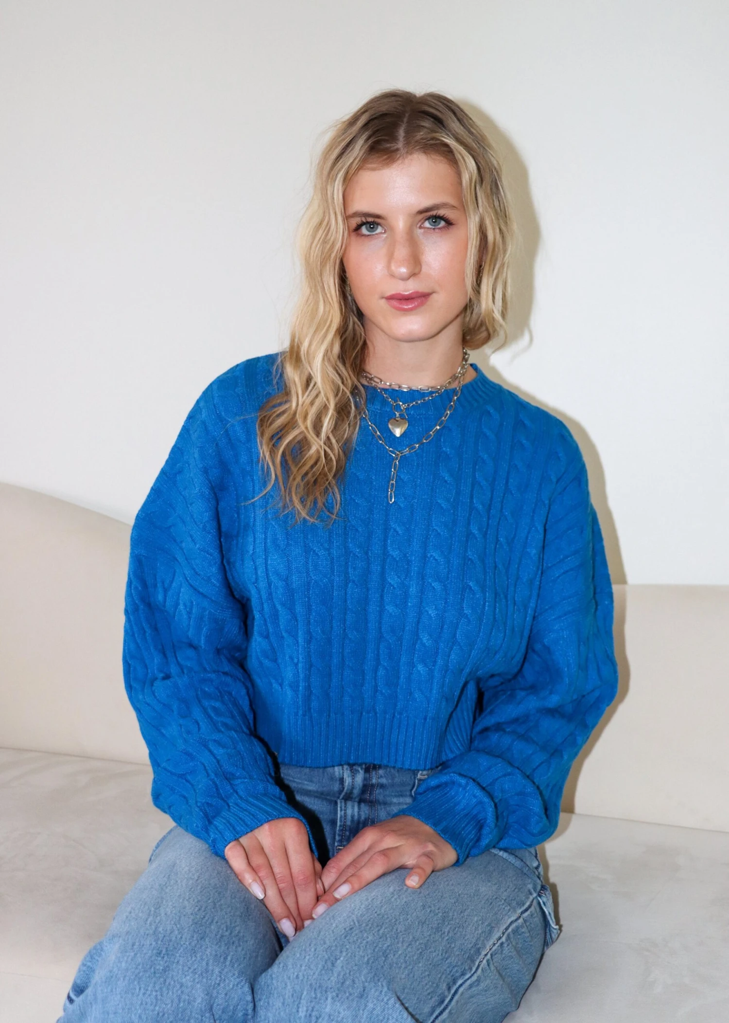 Bluebird Sweater ★ Cobalt Blue 2 Bluebird Sweater ★ Cobalt Blue - Image 2
