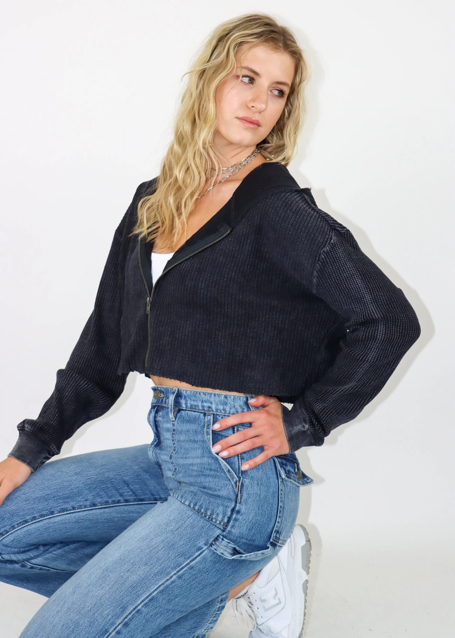 As She Dreams Zip Up Hoodie ★ Black 1 As She Dreams Zip Up Hoodie ★ Black