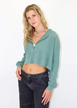 As She Dreams Zip Up Hoodie ★ Olive 7 As She Dreams Zip Up Hoodie ★ Olive -Tops To Skirt Sales Store IMG 1431