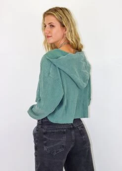 As She Dreams Zip Up Hoodie ★ Olive 8 As She Dreams Zip Up Hoodie ★ Olive -Tops To Skirt Sales Store IMG 1437