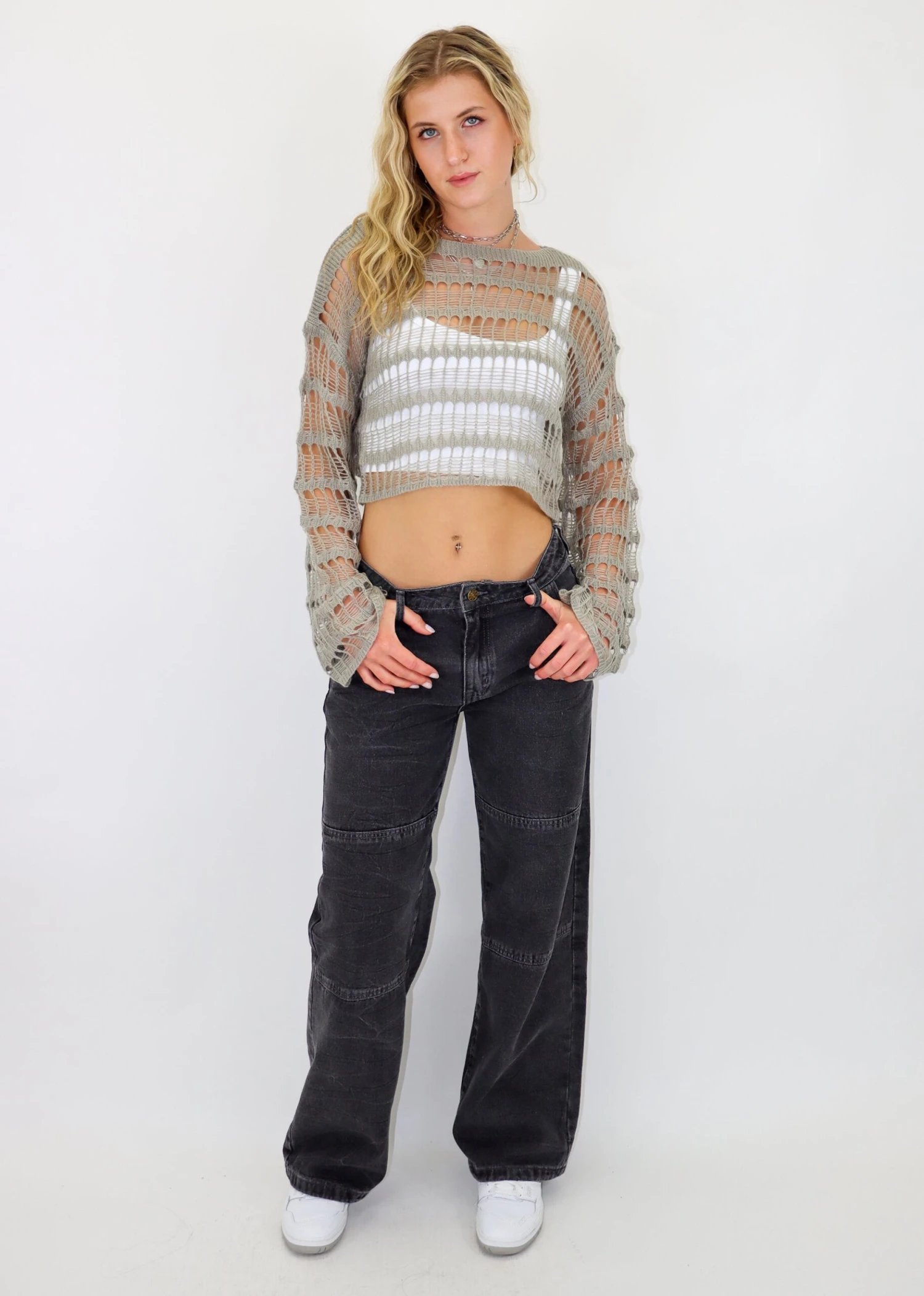 On My Love Sweater ★ Grey 5 On My Love Sweater ★ Grey - Image 5