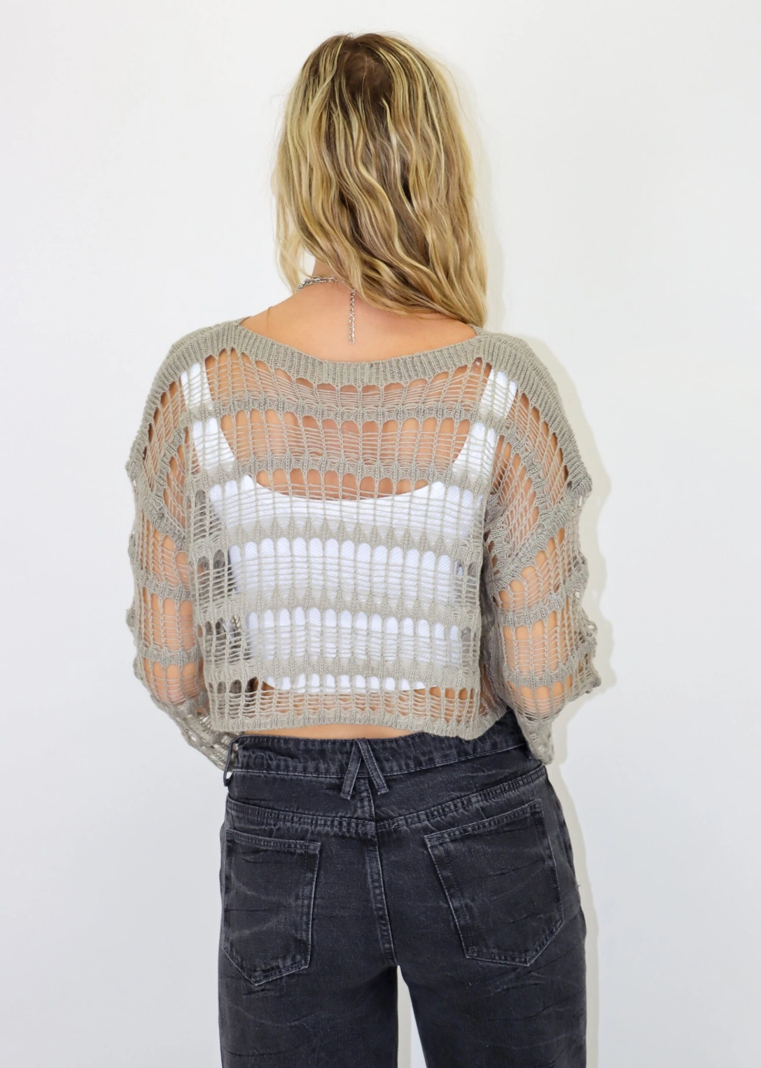 On My Love Sweater ★ Grey 4 On My Love Sweater ★ Grey - Image 4