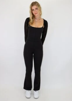 Knew Better Jumpsuit ★ Black 10 Knew Better Jumpsuit ★ Black -Tops To Skirt Sales Store IMG 1535