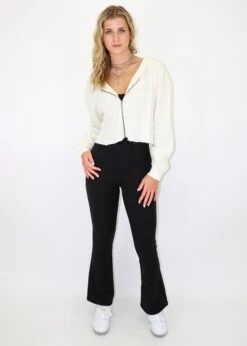 As She Dreams Zip Up Hoodie ★ Cream 9 As She Dreams Zip Up Hoodie ★ Cream -Tops To Skirt Sales Store IMG 1563