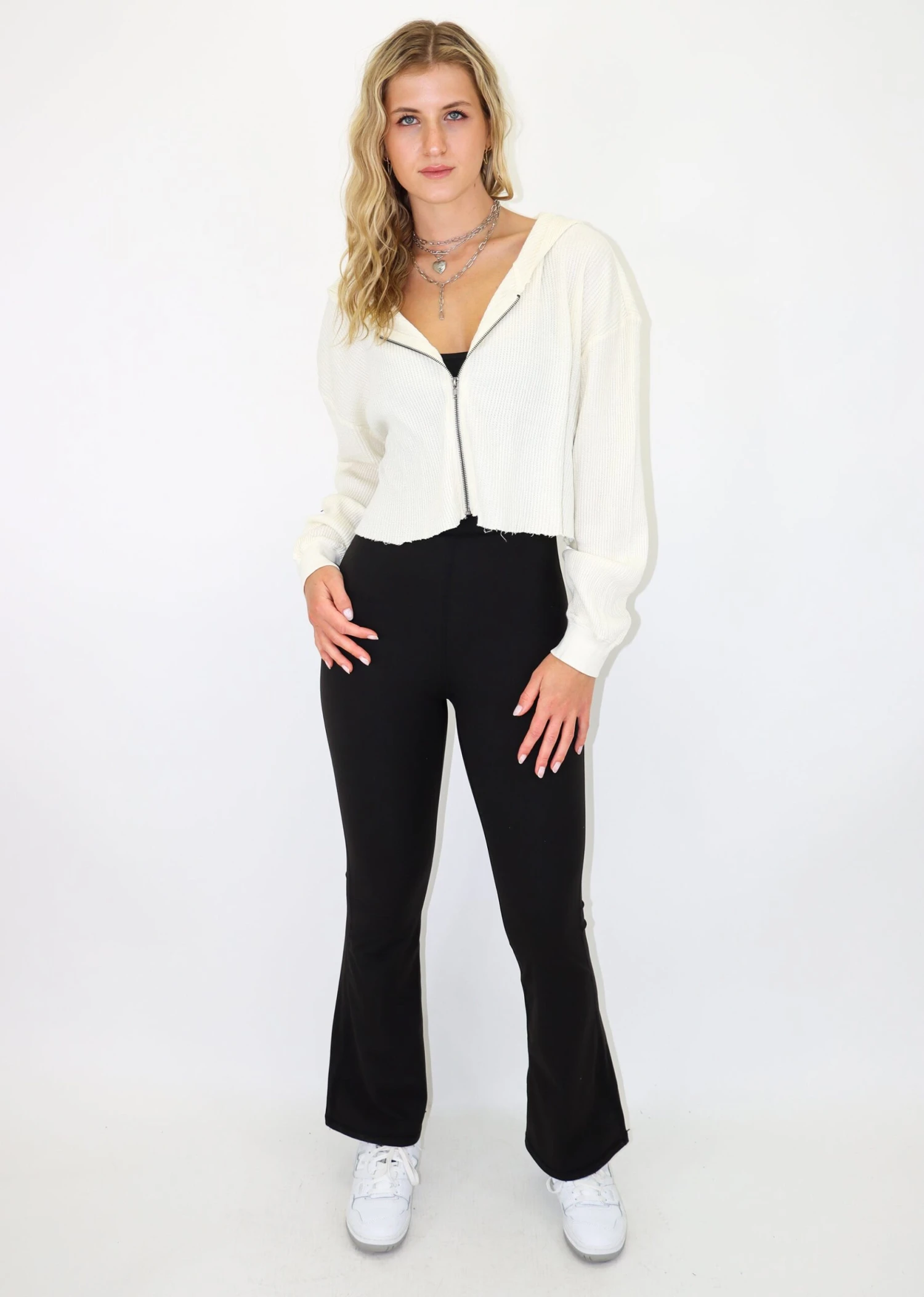 As She Dreams Zip Up Hoodie ★ Cream 5 As She Dreams Zip Up Hoodie ★ Cream - Image 5