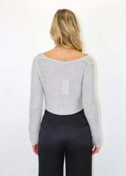 Drive Me Crazy Sweater ★ Grey -Tops To Skirt Sales Store IMG 2097