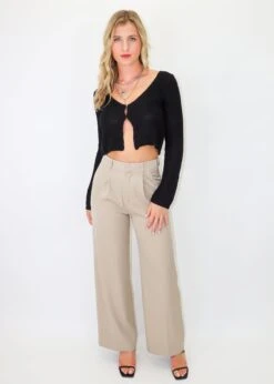 Drive Me Crazy Sweater ★ Black -Tops To Skirt Sales Store IMG 2497