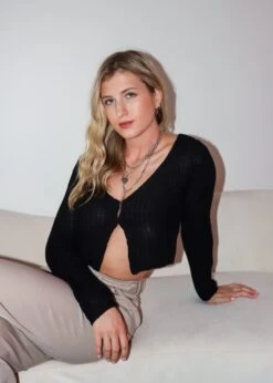 Drive Me Crazy Sweater ★ Black