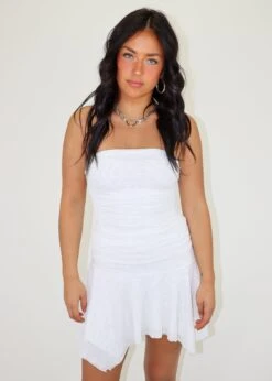 Define Dress ★ White -Tops To Skirt Sales Store IMG 2579