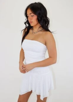 Define Dress ★ White -Tops To Skirt Sales Store IMG 2588