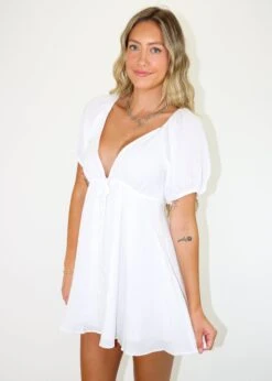 Hypnotize Dress ★ White -Tops To Skirt Sales Store IMG 2936