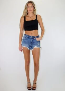 Who Are You Shorts ★ Medium Wash 11 Who Are You Shorts ★ Medium Wash -Tops To Skirt Sales Store IMG 3652