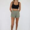 Heat Wave Shorts ★ Olive