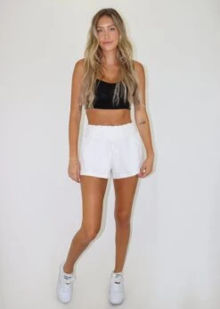 Heat Wave Shorts ★ White 9 Heat Wave Shorts ★ White -Tops To Skirt Sales Store IMG 4629