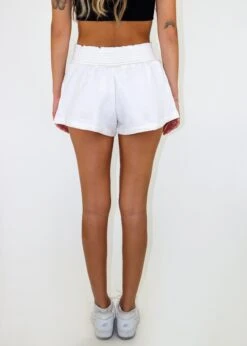 Heat Wave Shorts ★ White 8 Heat Wave Shorts ★ White -Tops To Skirt Sales Store IMG 4668