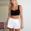 Heat Wave Shorts ★ White