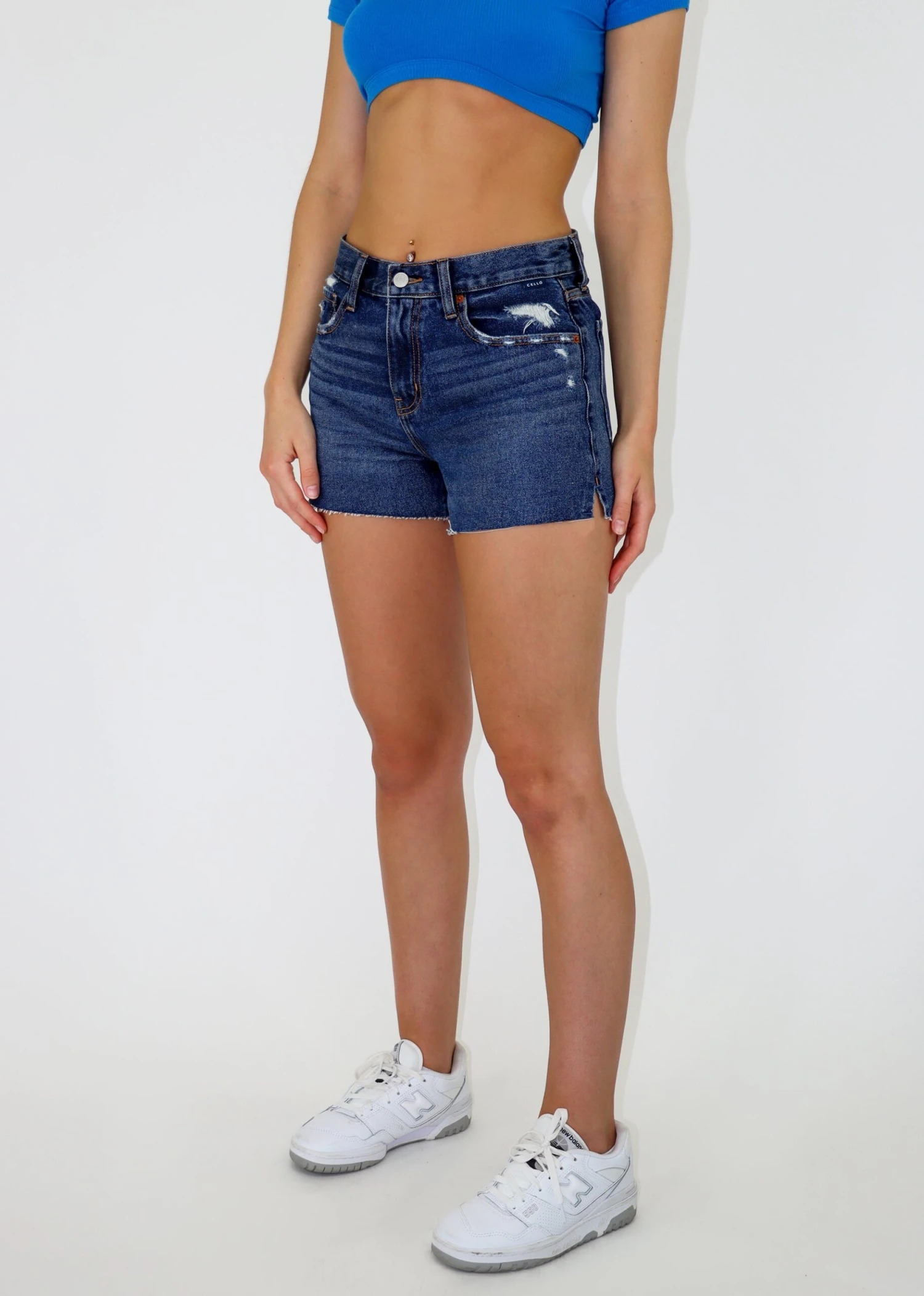 Electric Touch Shorts ★ Dark Wash 3 Electric Touch Shorts ★ Dark Wash - Image 3