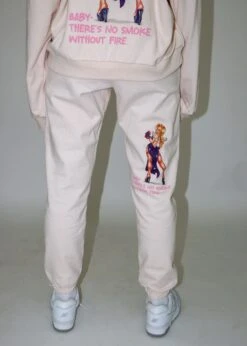 Boys Lie Shoot Your Shot Sweatpants ★ Pink 6 Boys Lie Shoot Your Shot Sweatpants ★ Pink -Tops To Skirt Sales Store IMG 6823