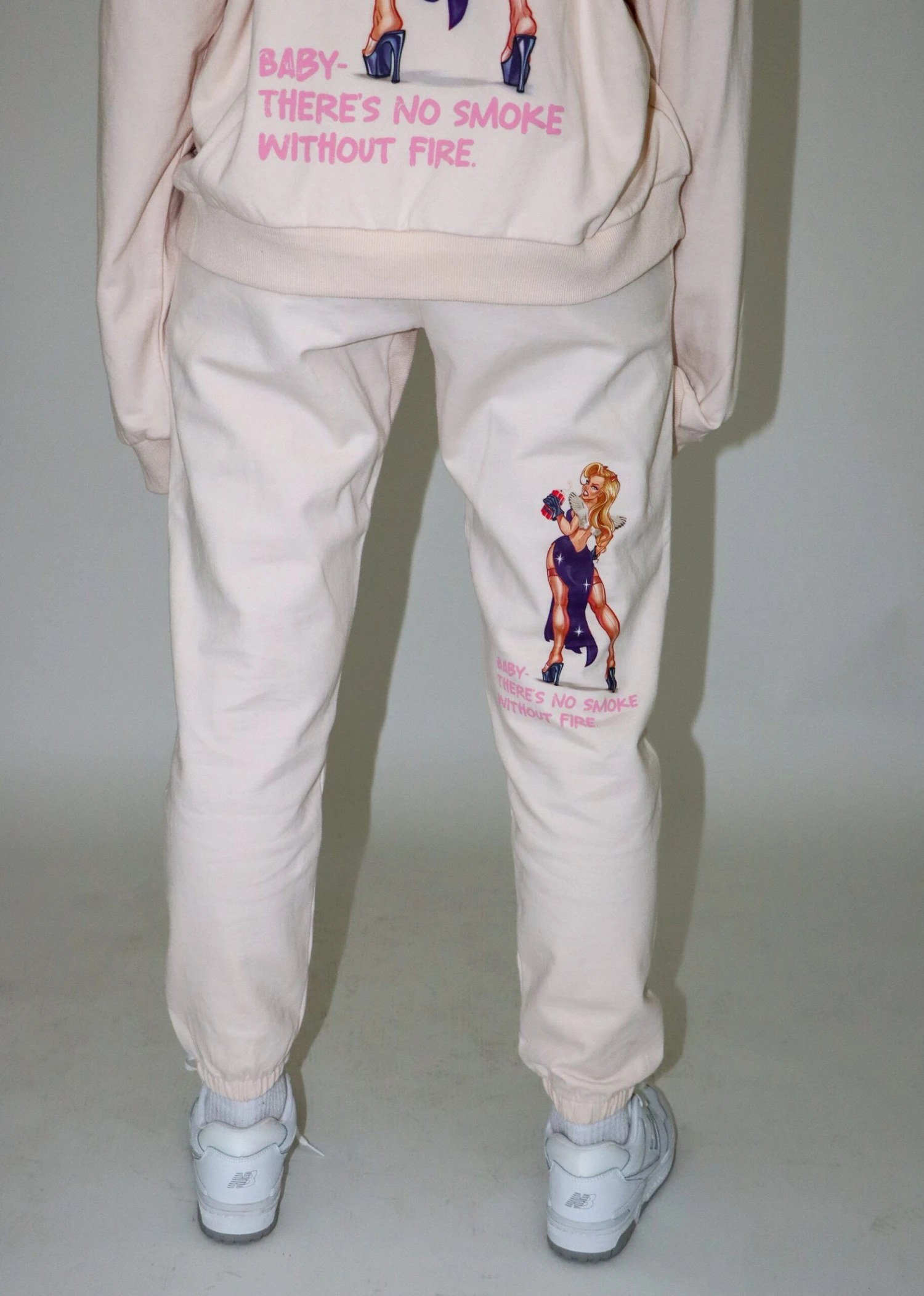 Boys Lie Shoot Your Shot Sweatpants ★ Pink 3 Boys Lie Shoot Your Shot Sweatpants ★ Pink - Image 3