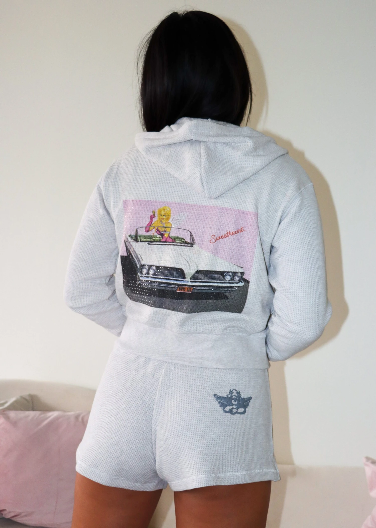 Boys Lie Fare Enough Thermal Shorts ★ Grey 2 Boys Lie Fare Enough Thermal Shorts ★ Grey - Image 2