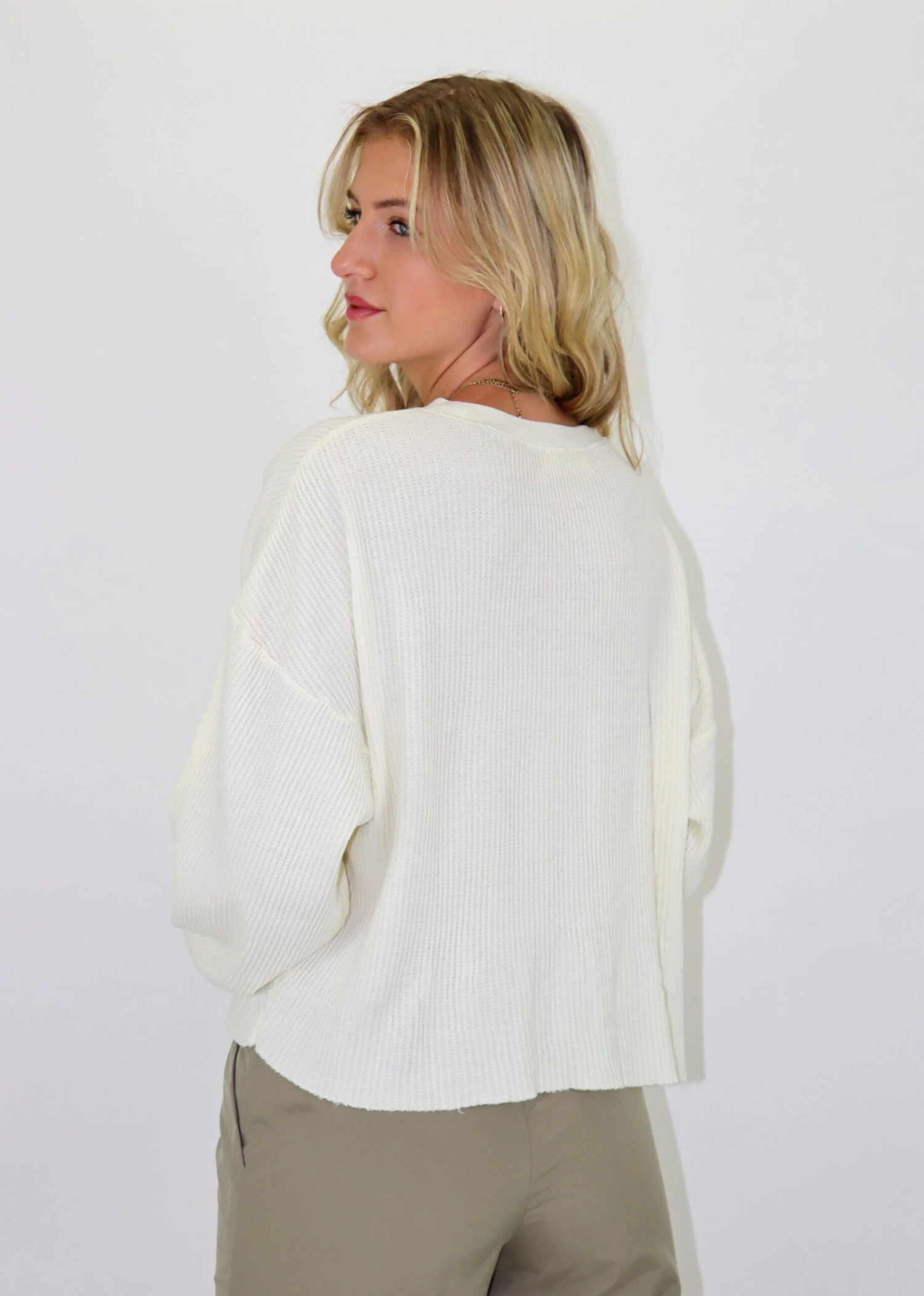 Wishing Well Long Sleeve Top ★ Ivory 4 Wishing Well Long Sleeve Top ★ Ivory - Image 4