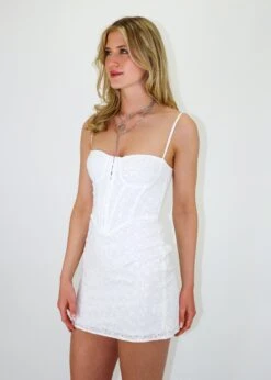 Let It Go Dress ★ White 8 Let It Go Dress ★ White -Tops To Skirt Sales Store IMG 8274