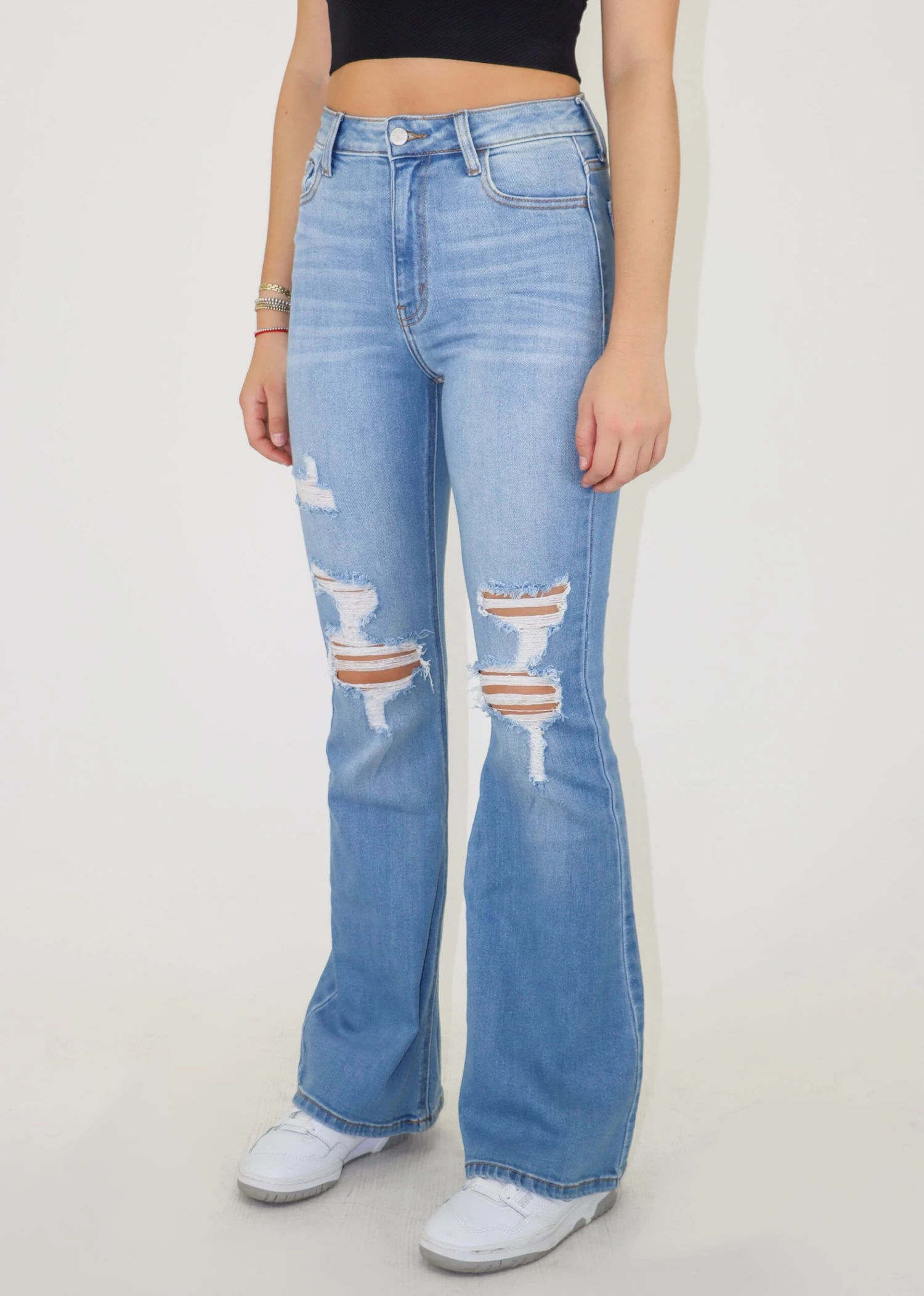 Happiness Jeans ★ Light Wash 3 Happiness Jeans ★ Light Wash - Image 3