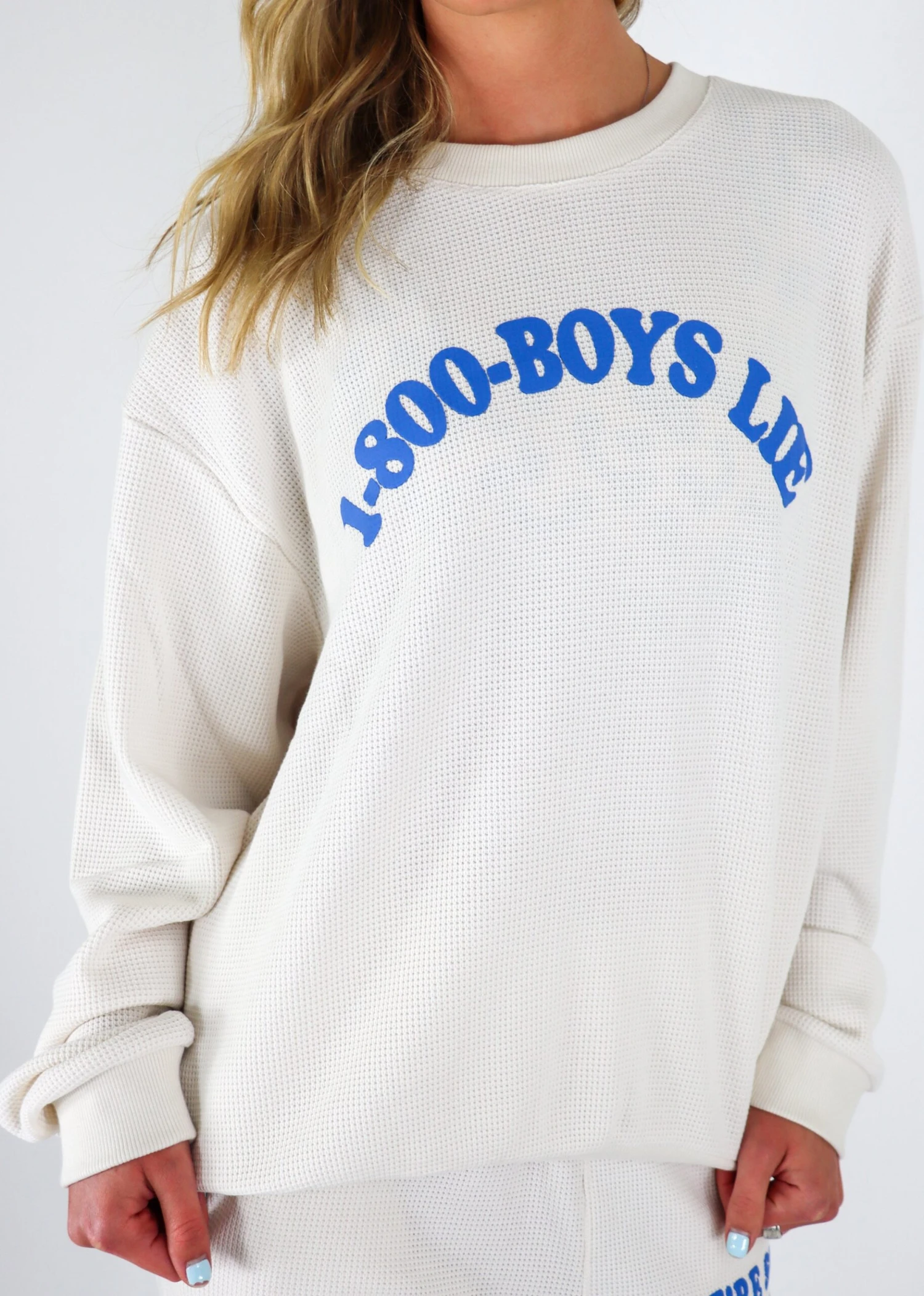 Boys Lie 1-800 Reunion Crewneck ★ White 5 Boys Lie 1-800 Reunion Crewneck ★ White - Image 5