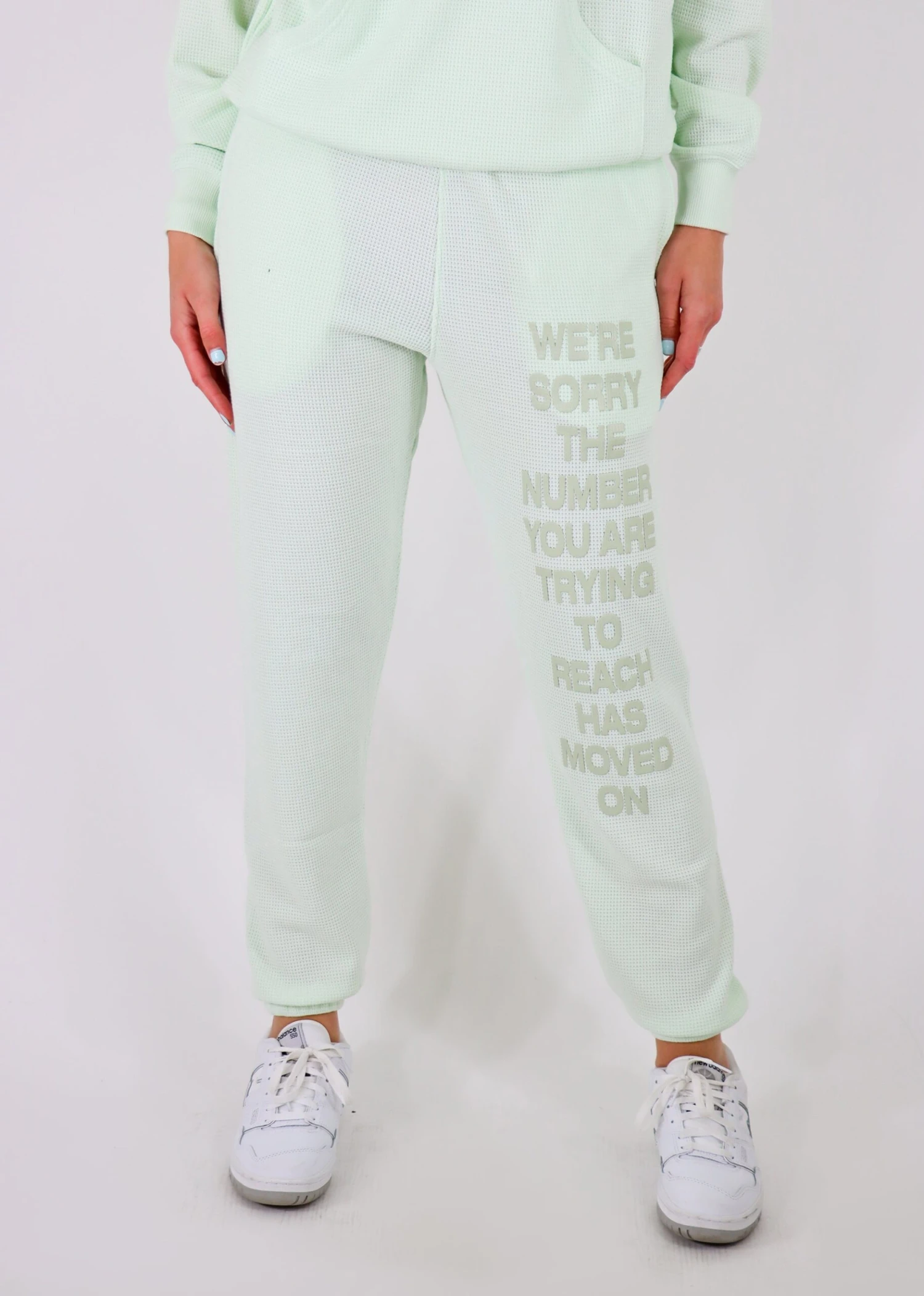 Boys Lie 1-800 Reunion Sweatpants ★ Green 2 Boys Lie 1-800 Reunion Sweatpants ★ Green - Image 2