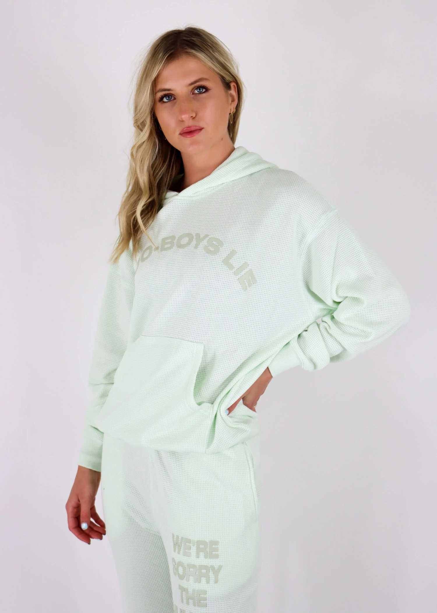 Boys Lie 1-800 Reunion Hoodie ★ Green 3 Boys Lie 1-800 Reunion Hoodie ★ Green - Image 3