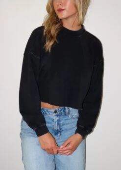 Malibu Nights Long Sleeve Top ★ Vintage Gray -Tops To Skirt Sales Store IMG 8929 4b67bf39 5a58 40b0 a6a6 48cac3d7c5ba