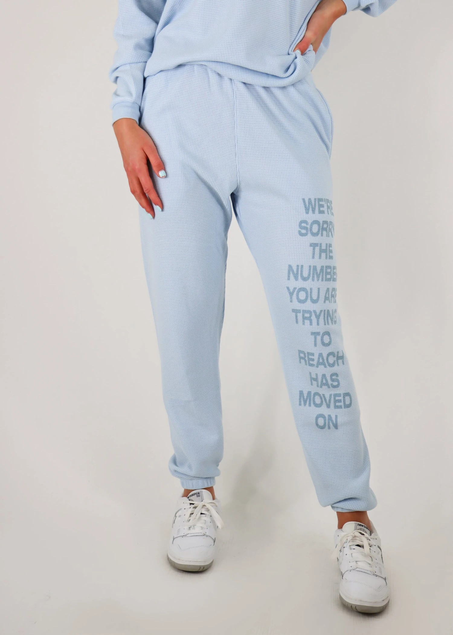 Boys Lie 1-800 Reunion Sweatpants ★ Blue 3 Boys Lie 1-800 Reunion Sweatpants ★ Blue - Image 3