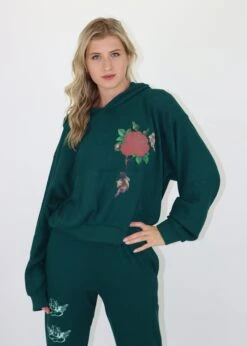 Boys Lie Rising Angels Hoodie ★ Green 10 Boys Lie Rising Angels Hoodie ★ Green -Tops To Skirt Sales Store IMG 9341