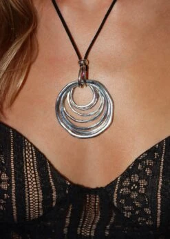 Jill Necklace ★ Silver -Tops To Skirt Sales Store IMG 9344 e4e7d3cd 0b90 4a98 b788 eedfcdef173c