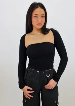 Need You Now Bolero Top ★ Black 11 Need You Now Bolero Top ★ Black -Tops To Skirt Sales Store IMG 9367