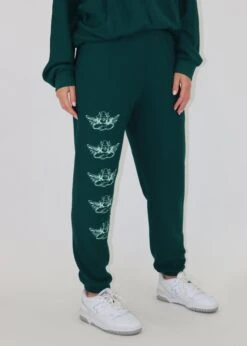 Boys Lie Rising Angels Sweatpants ★ Green -Tops To Skirt Sales Store IMG 9420